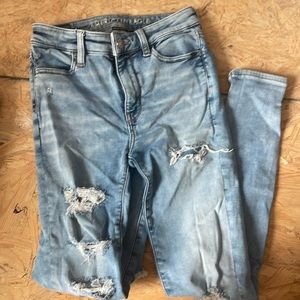 American Eagle super high rise jegging